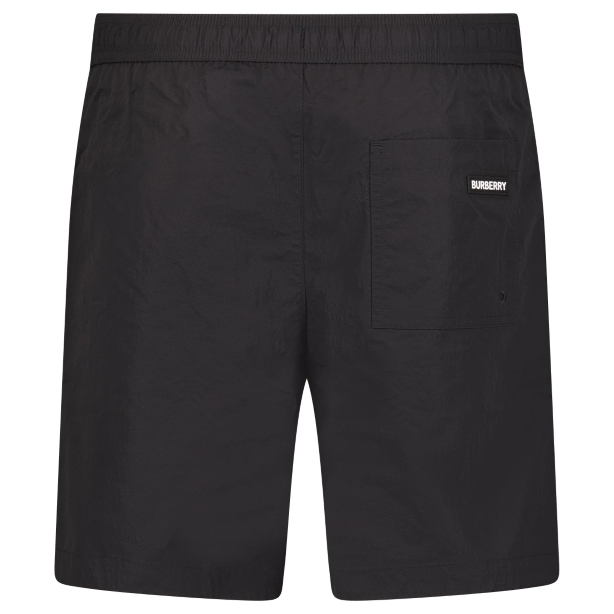Color variation of Burberry Martin Chrome Nylon Swim Shorts Black