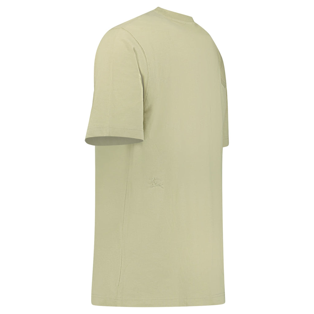 Burberry Panelled Cotton T-Shirt Beige - chancefashionco