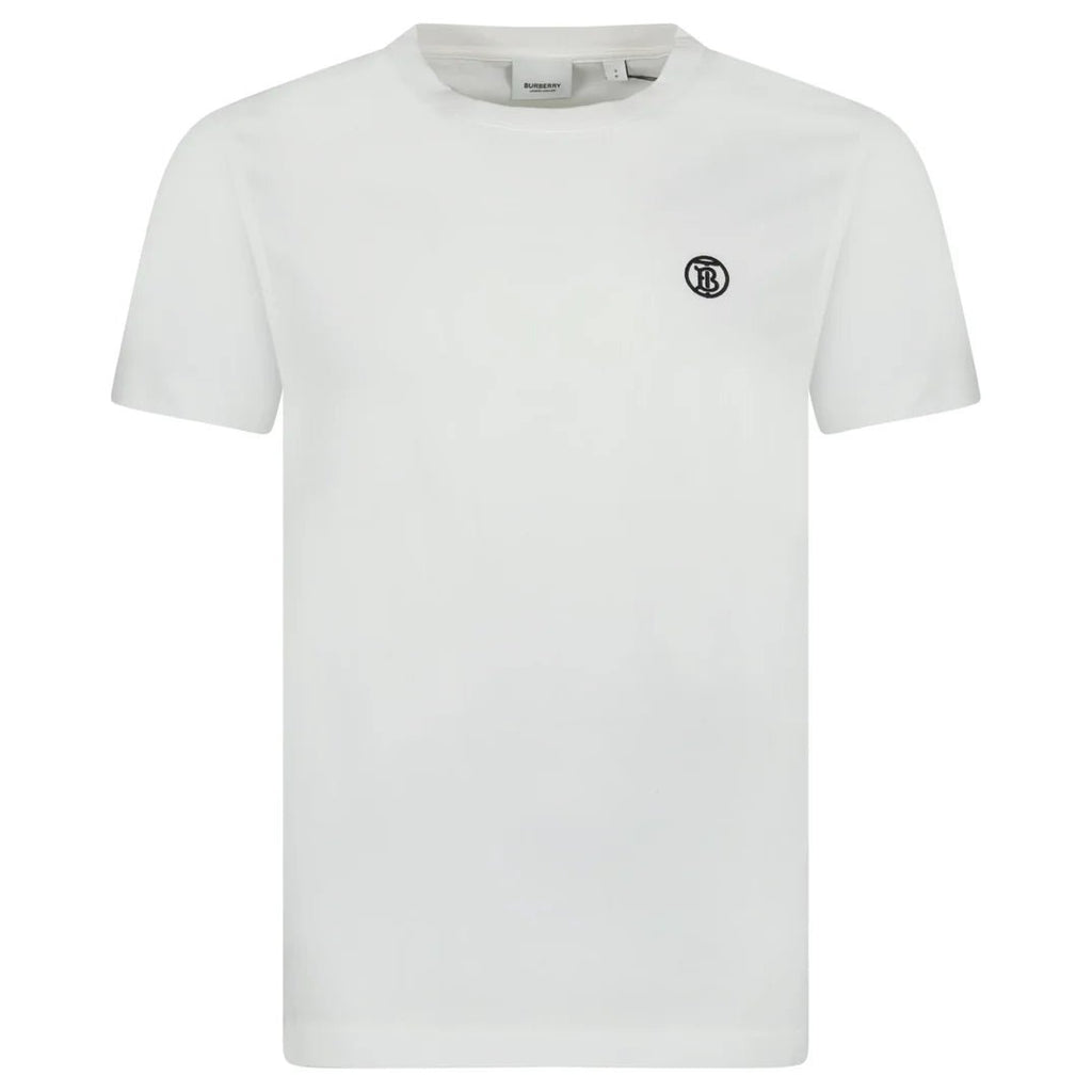 Burberry 'Parker' TB Logo T-Shirt White - chancefashionco