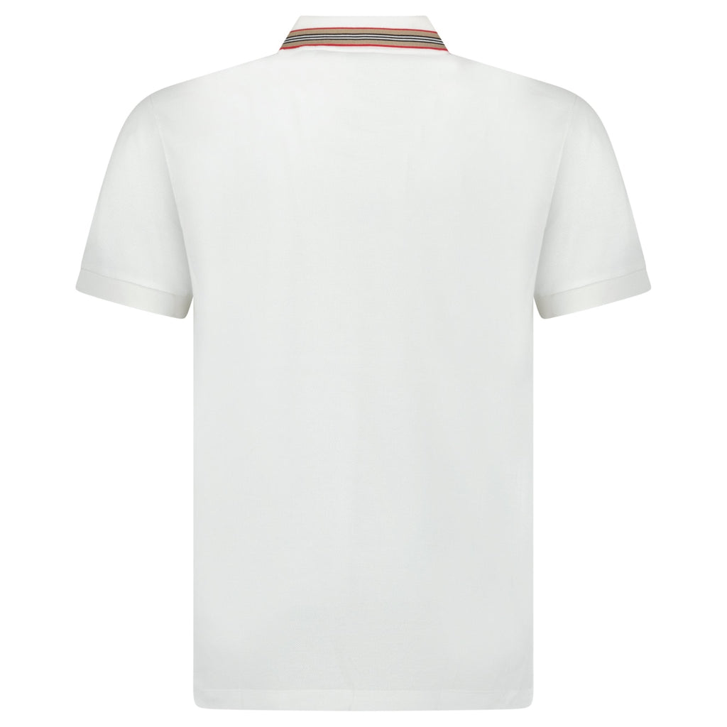 Burberry 'Pierson' TB Check Polo White - chancefashionco