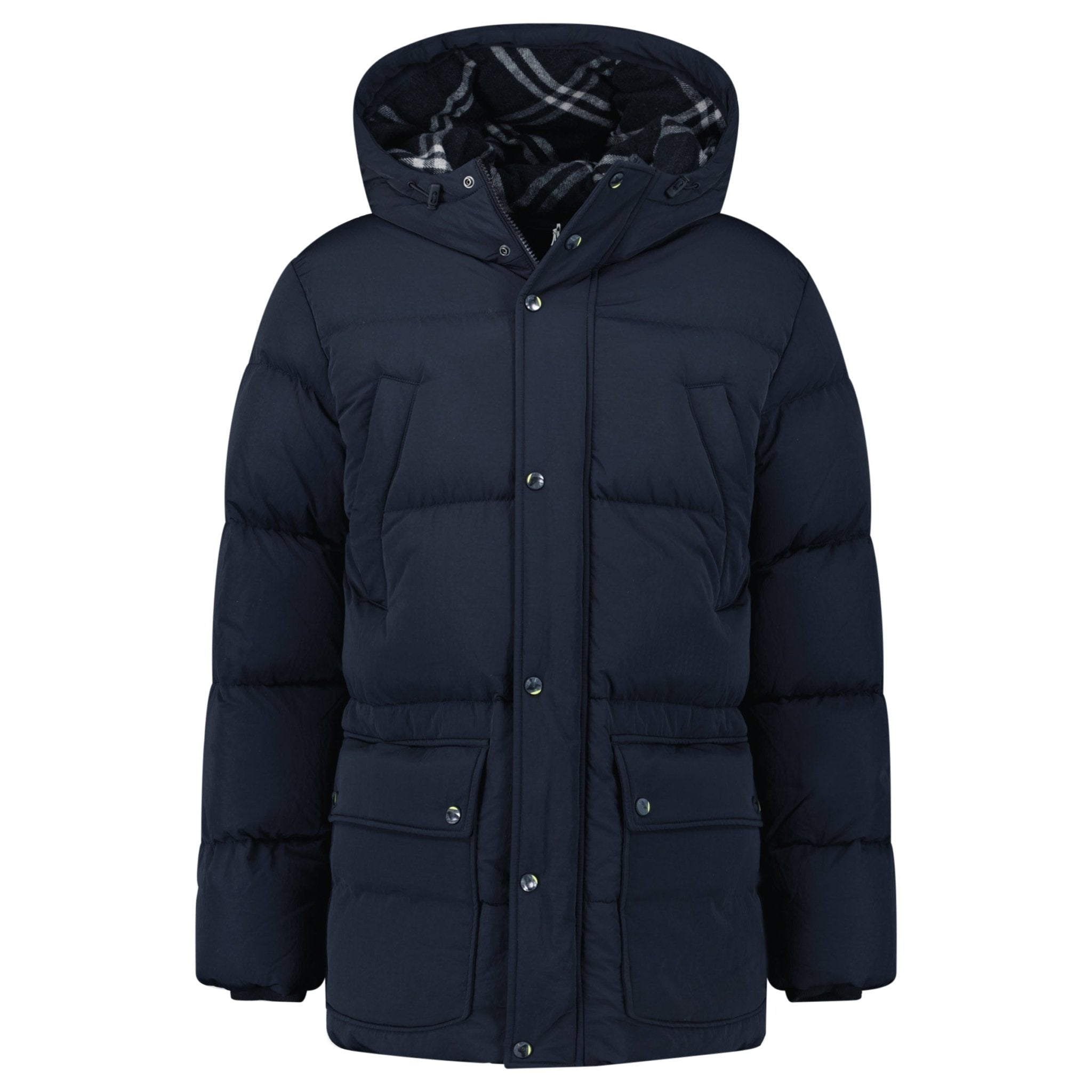 Color variation of Burberry Technical Nylon Puffer Coat Navy