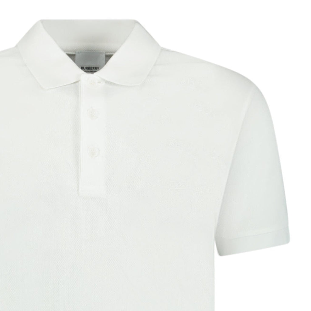 Burberry 'Walworth' Polo White - chancefashionco