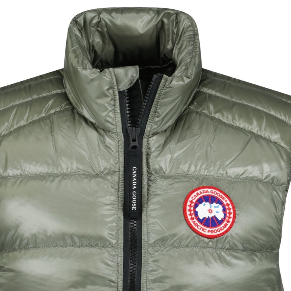 Canada Goose Crofton Gilet Khaki - chancefashionco