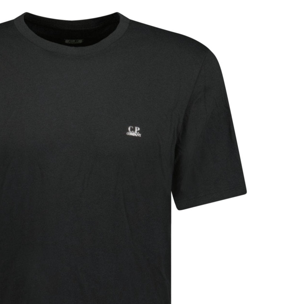 CP Company Logo Print T-Shirt Black - chancefashionco