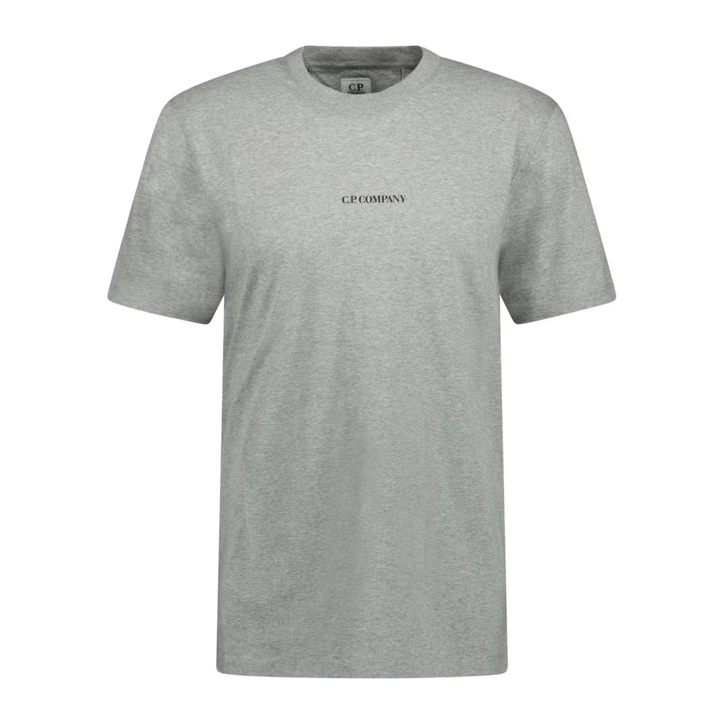 CP Company Logo Print T-Shirt Grey - chancefashionco