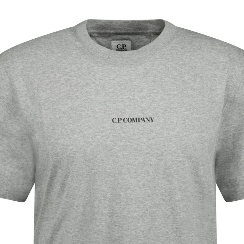 CP Company Logo Print T-Shirt Grey - chancefashionco