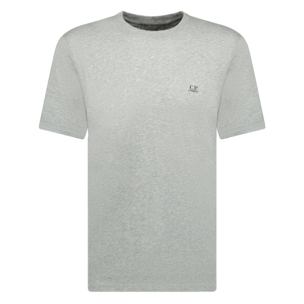 CP Company Logo Print T-Shirt Grey - chancefashionco