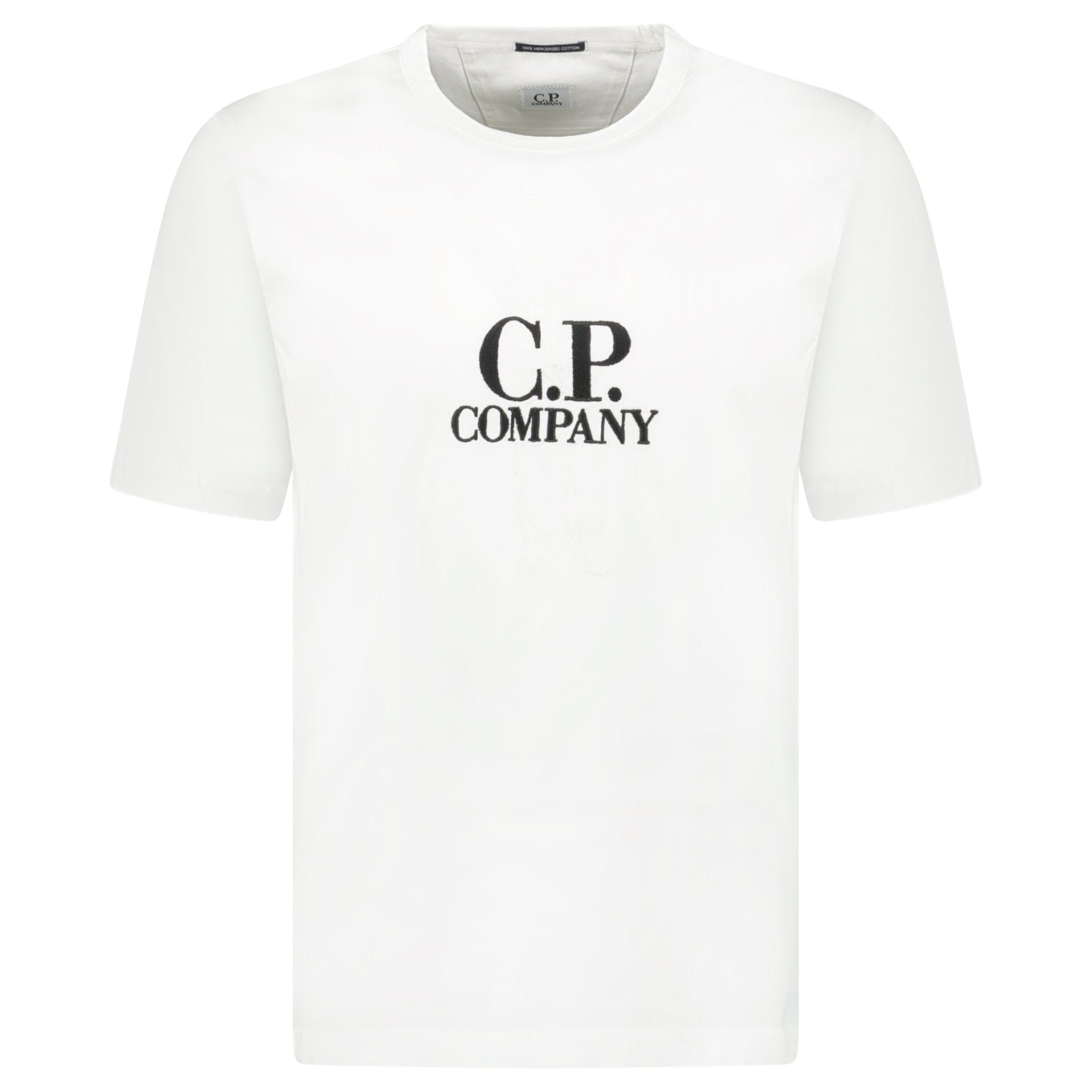 Color variation of CP Company Mercerized Cotton Jersey Sailor T-Shirt White