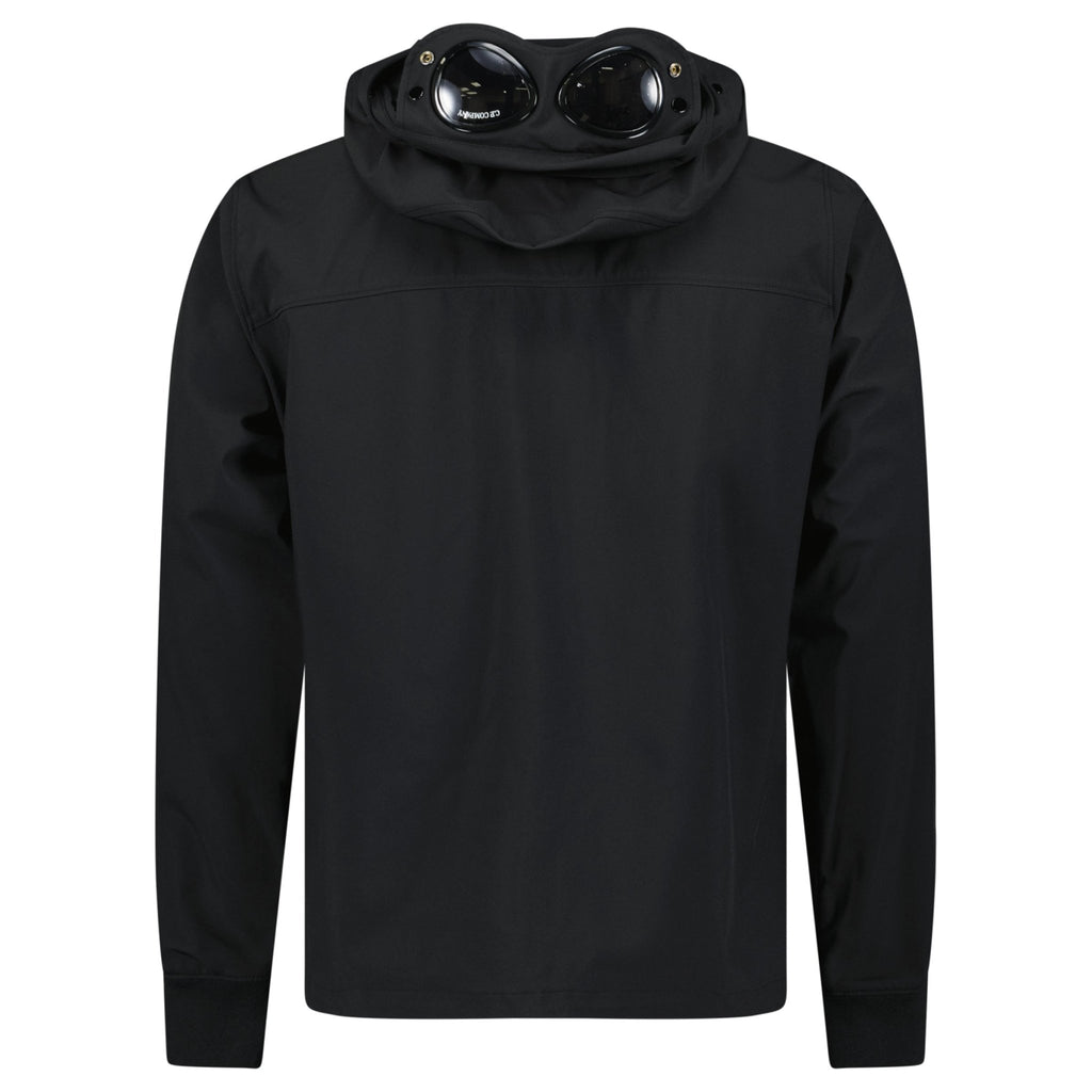 CP Company Soft Shell Goggle Jacket Black - chancefashionco