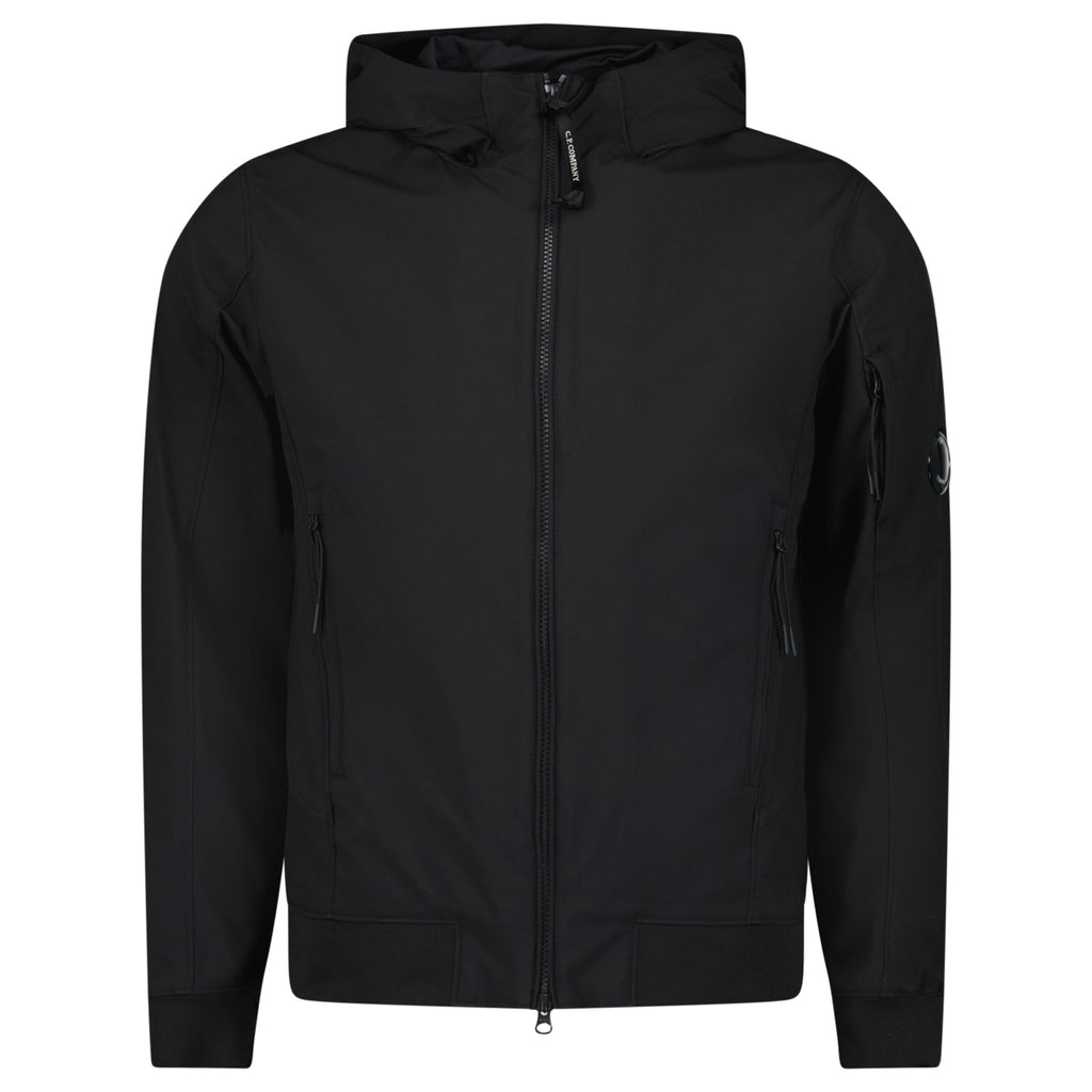 CP Company Soft Shell Lens Jacket Black - chancefashionco