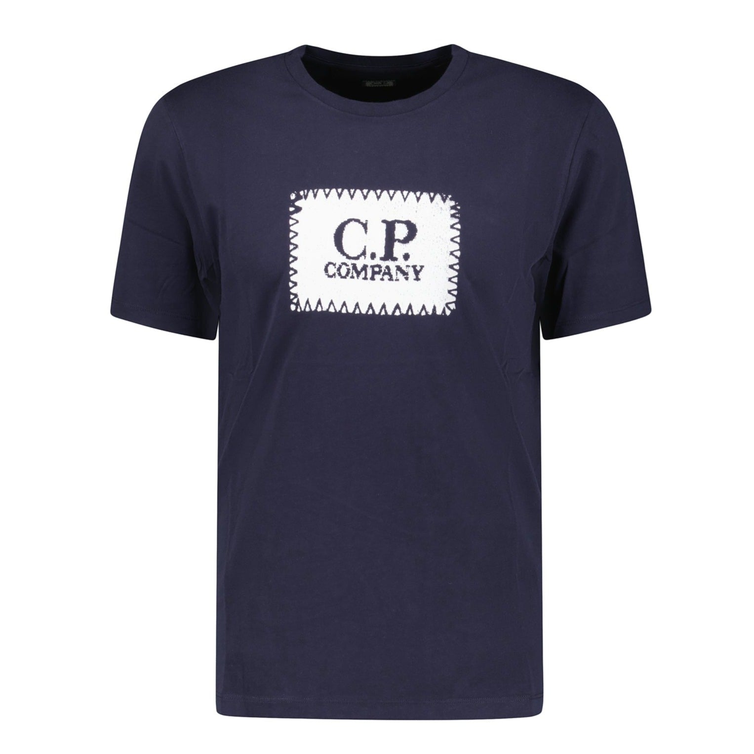 Color variation of CP Company Stitch Print T-Shirt Navy