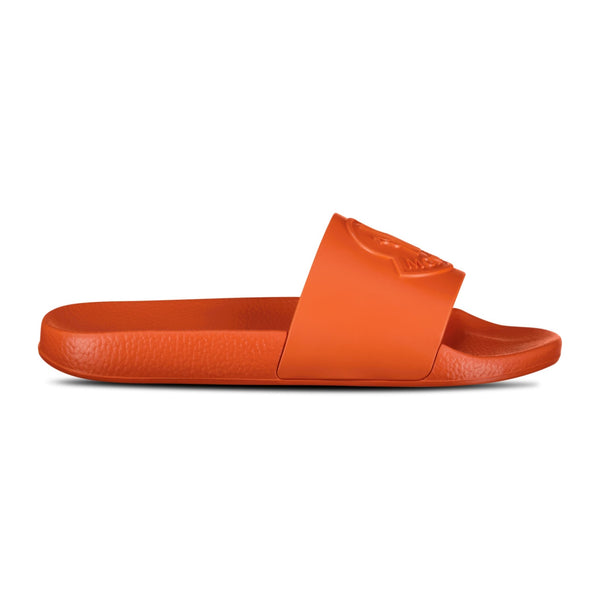 Moncler Basile Logo Sliders Orange | chancefashionco display picture 1
