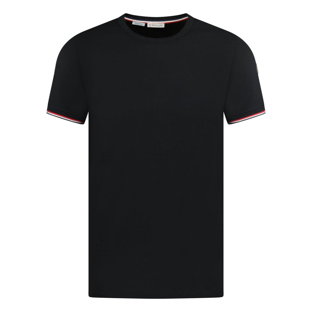 Moncler Classic Logo T - Shirt Black - chancefashionco