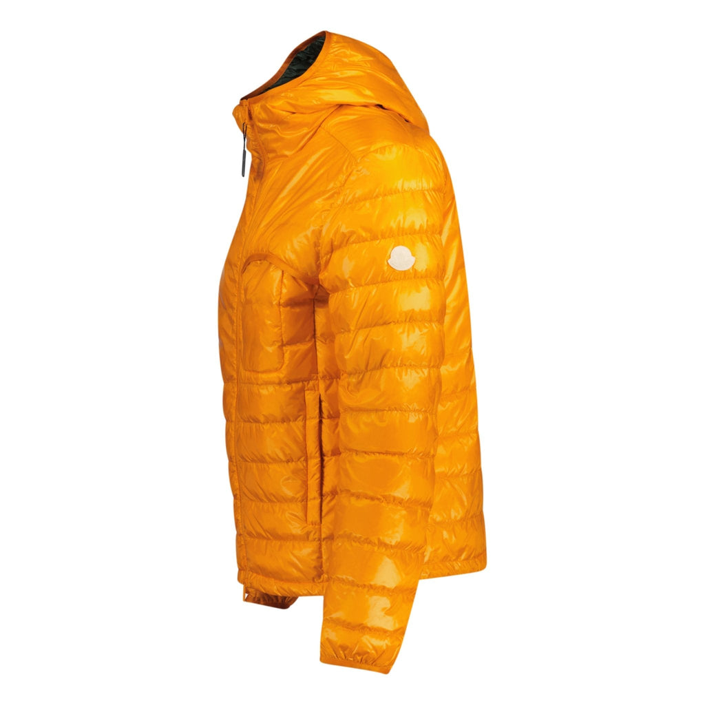 Moncler Divedro Hooded Quilt Jacket Orange - chancefashionco