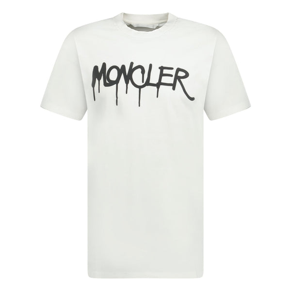adidas MONCLER パネルデザイン Tシャツ MONCLER GENIUS + adidas Originals Logo-Appliquéd Panelled Cotton