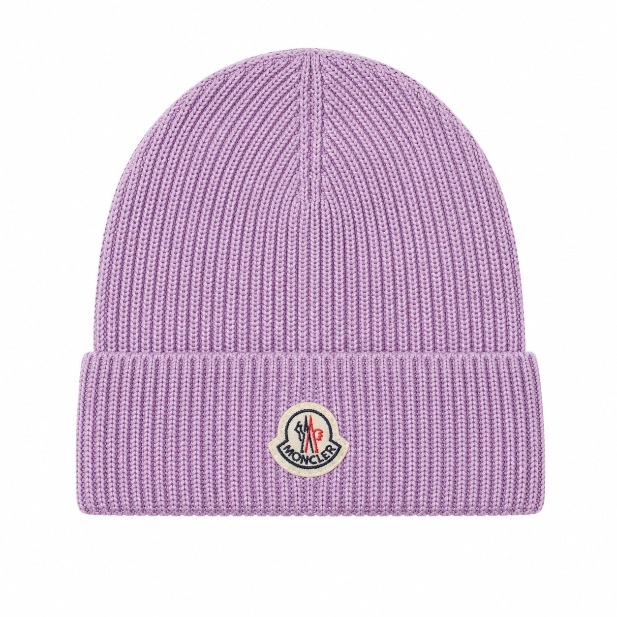 Color variation of Moncler Logo Beanie Lilac