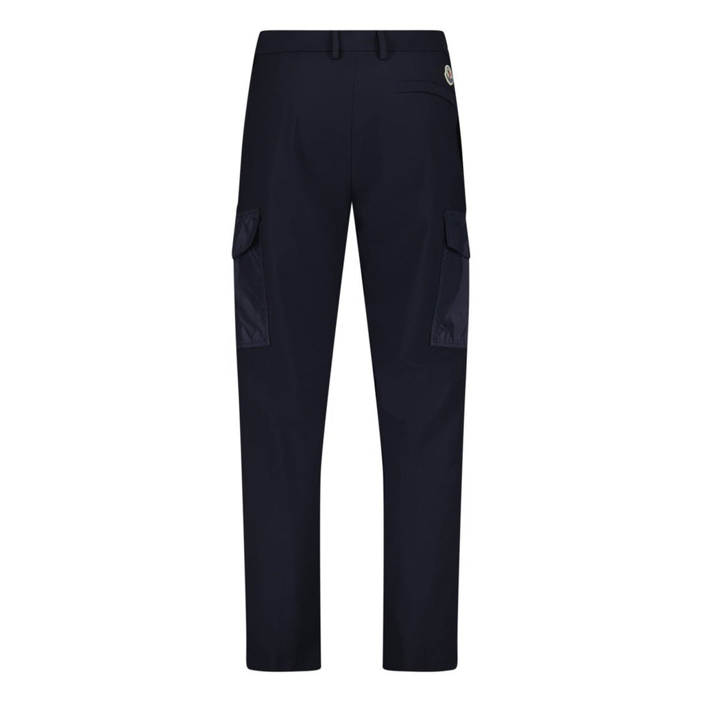 Moncler Logo Navy Track Pants - chancefashionco