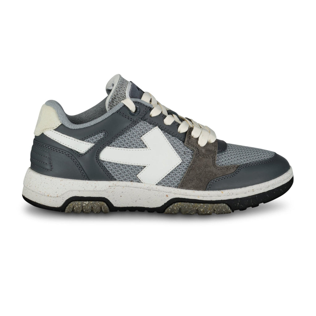 OFF-WHITE OUT OF OFFICE LOW MESH TRAINERS GREY - chancefashionco