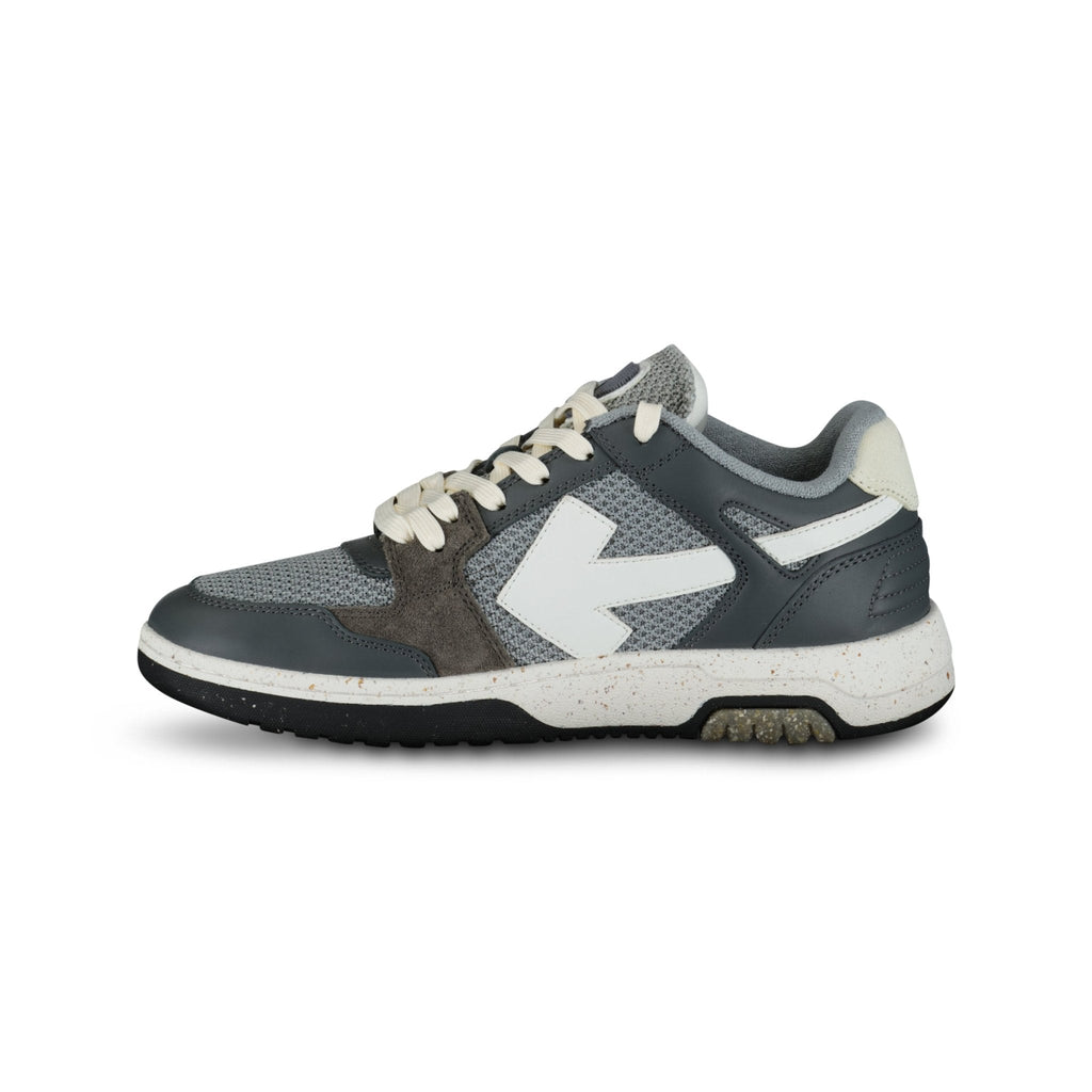 OFF-WHITE OUT OF OFFICE LOW MESH TRAINERS GREY - chancefashionco