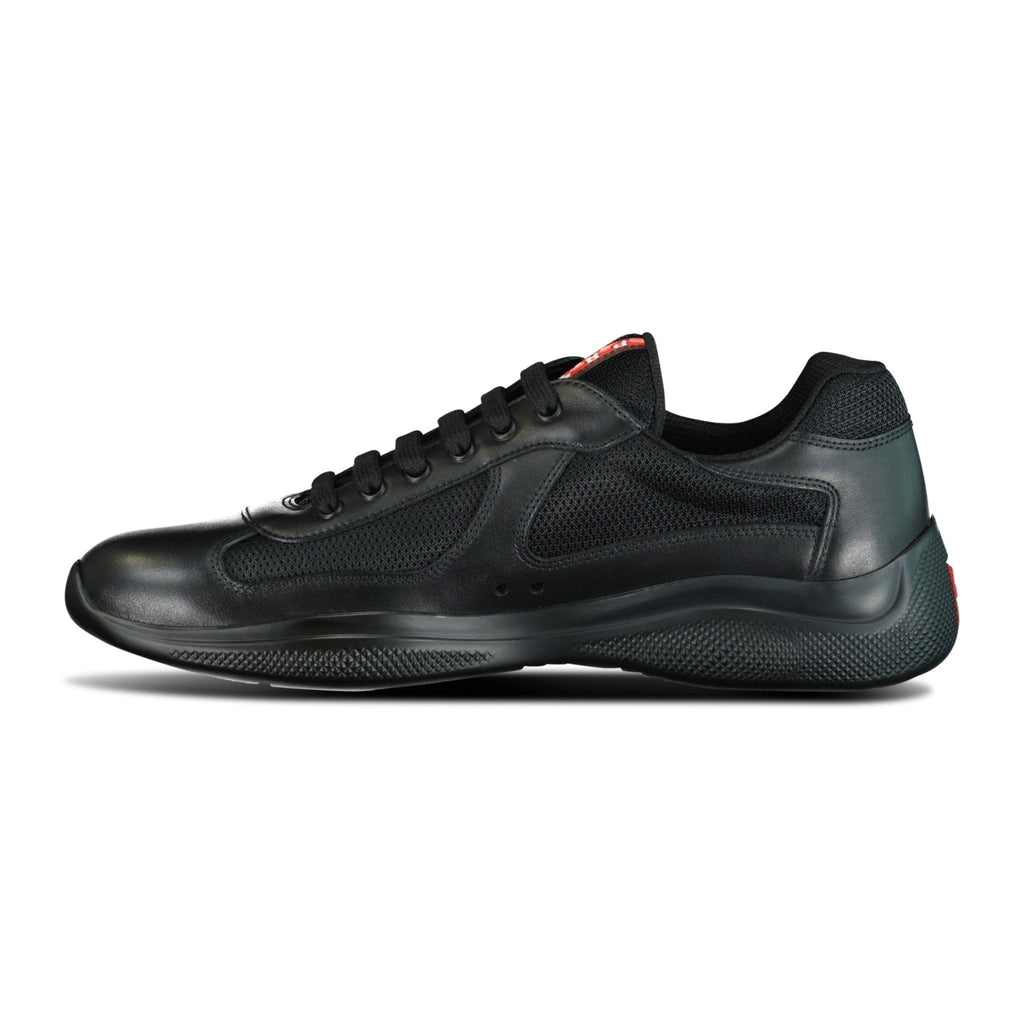 Prada Americas Cup Sneakers All Black - chancefashionco