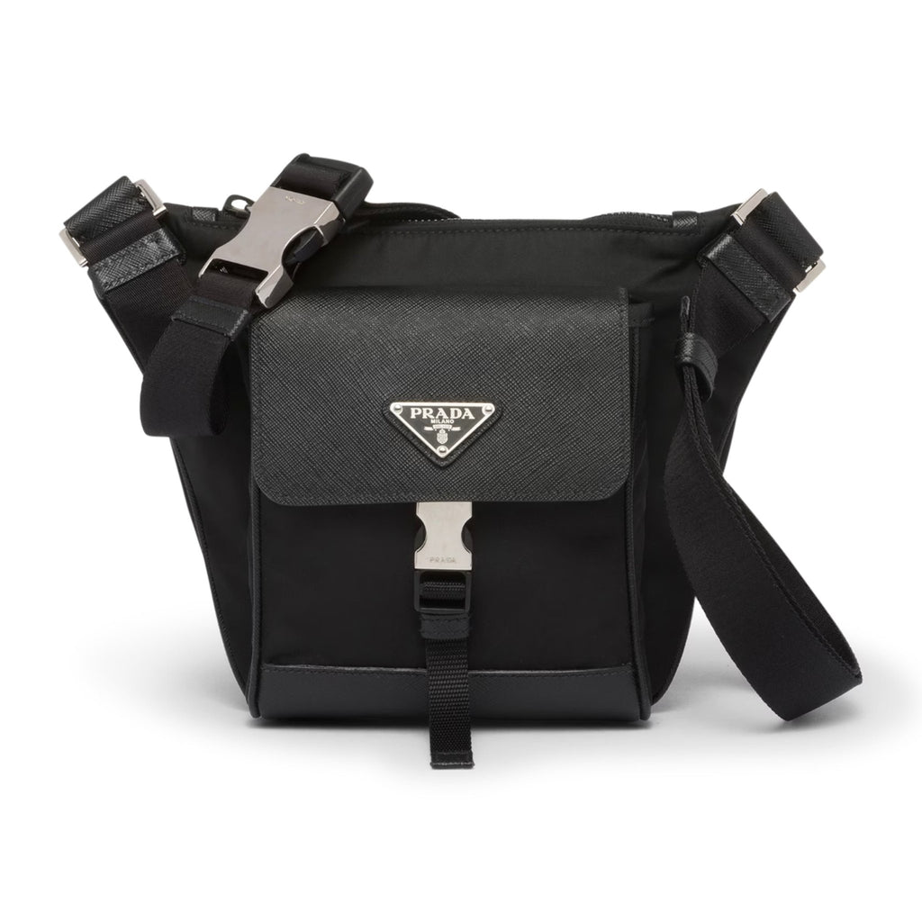 Prada Re - Nylon Leather Shoulder Bag - chancefashionco