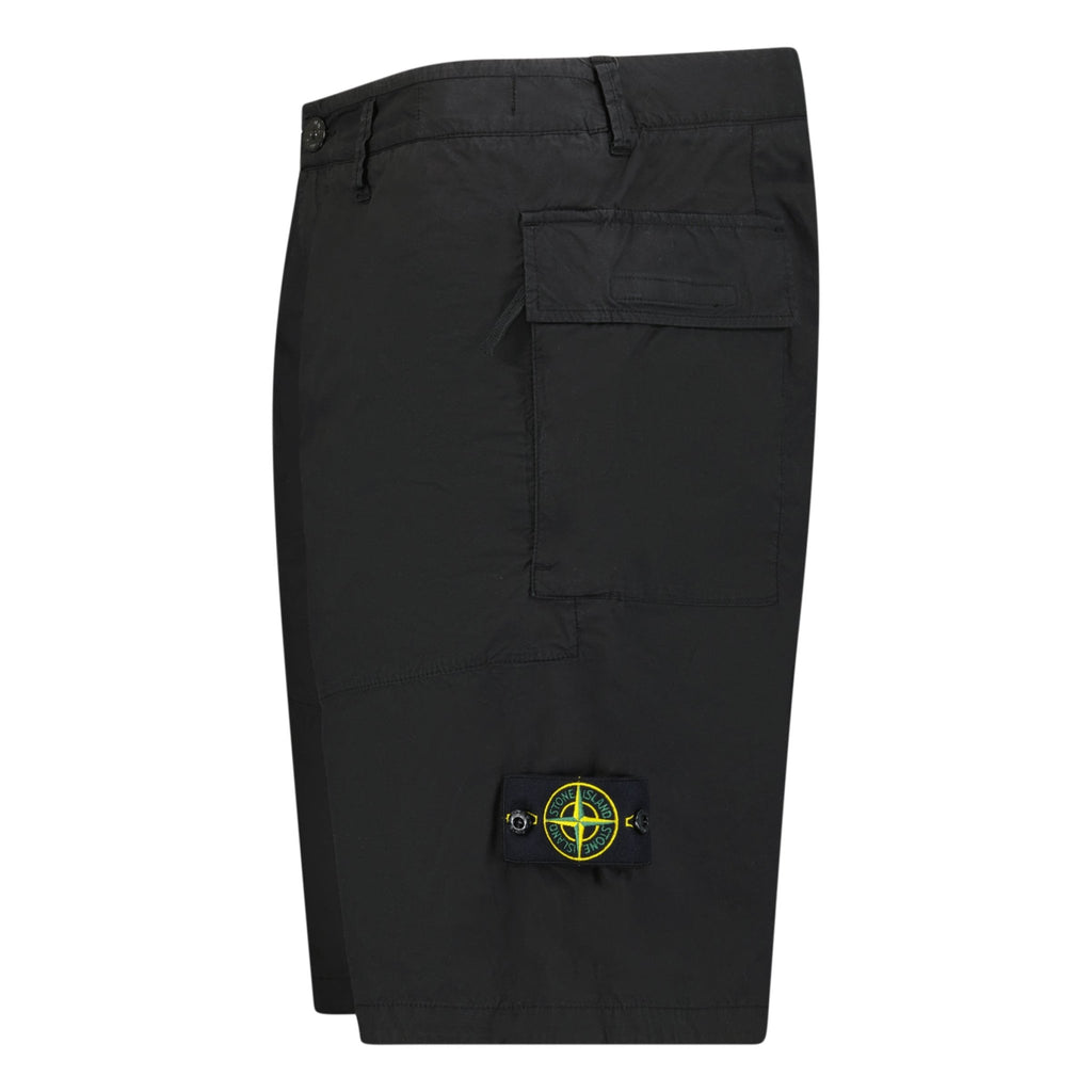 Stone Island Bermuda Comfort Shorts Black - chancefashionco