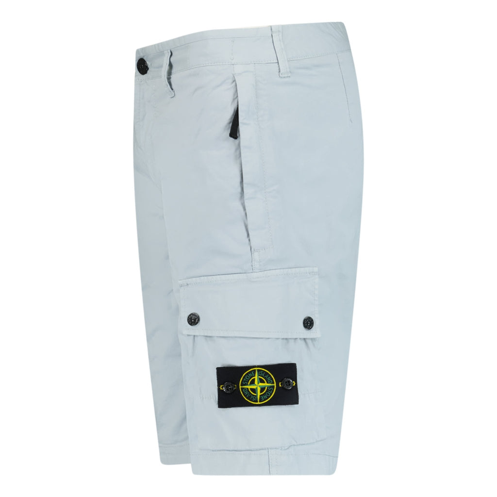 Stone Island Bermuda Shorts Sky Blue - chancefashionco