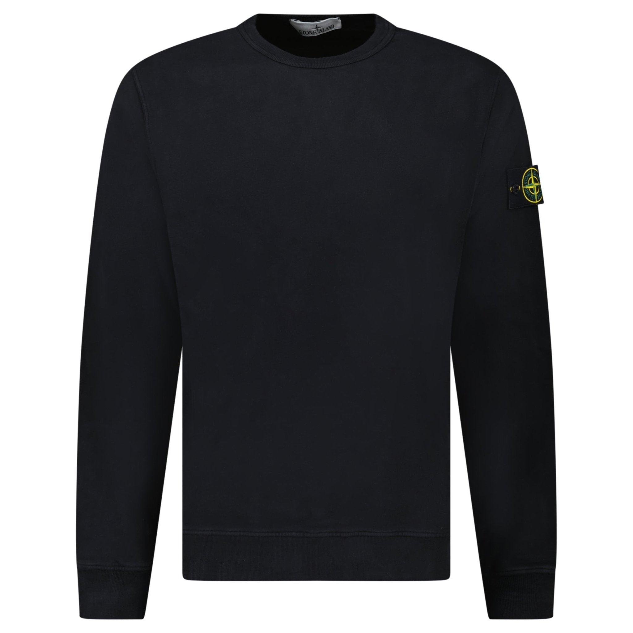 Color variation of Stone Island Brushed Organic Cotton Sweatshirt Black