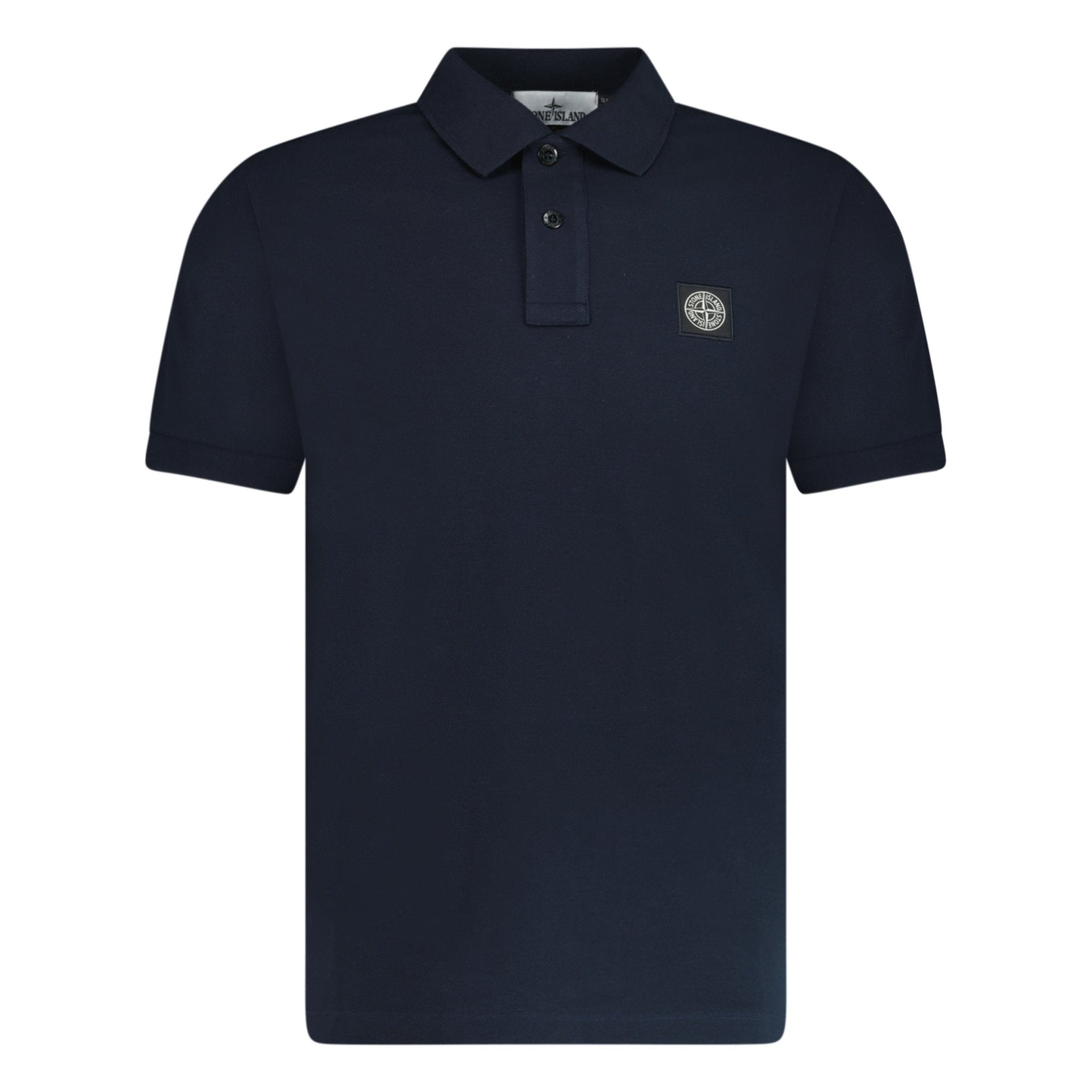 Color variation of Stone Island Compass Logo Polo Navy