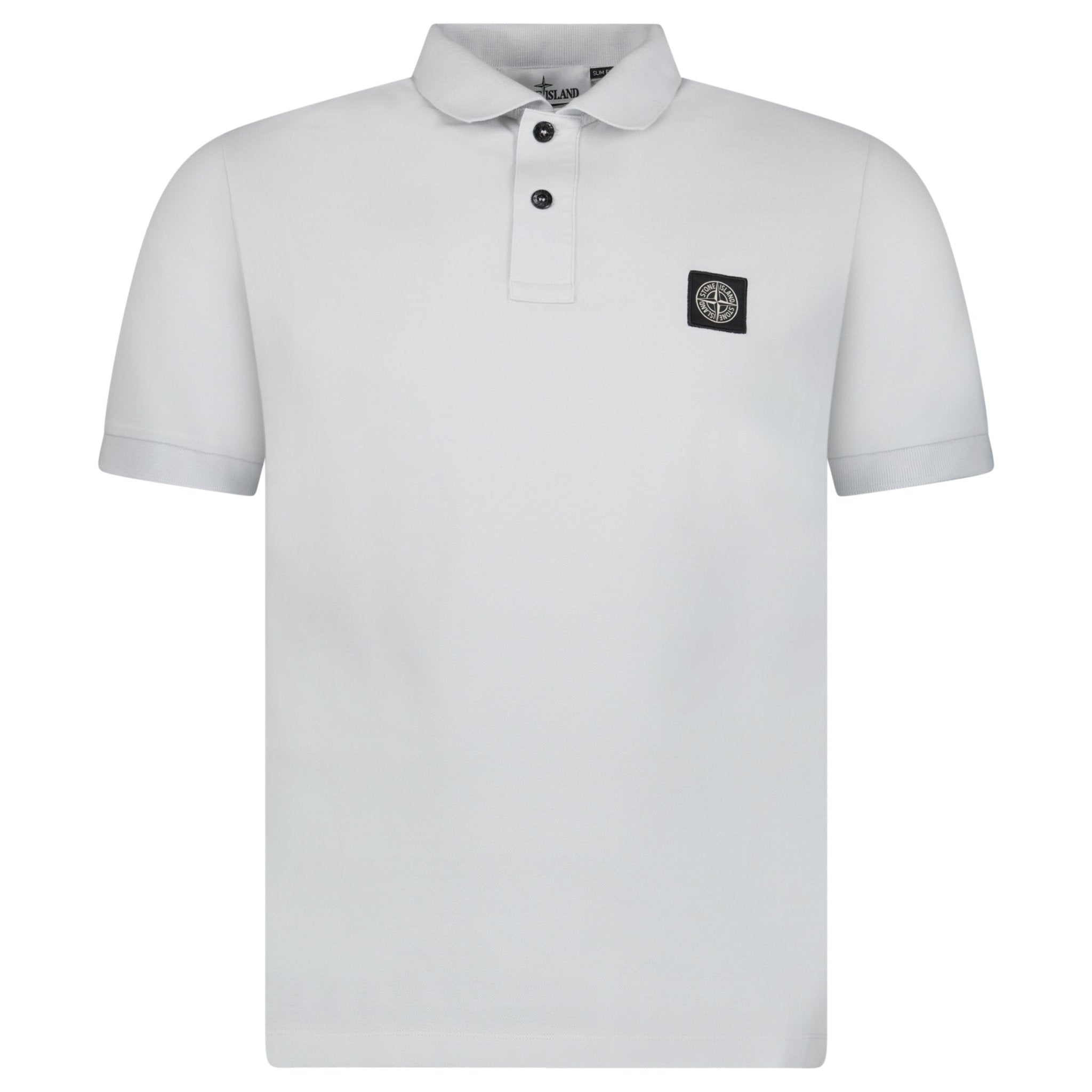 Color variation of Stone Island Compass Logo Polo Sky Blue