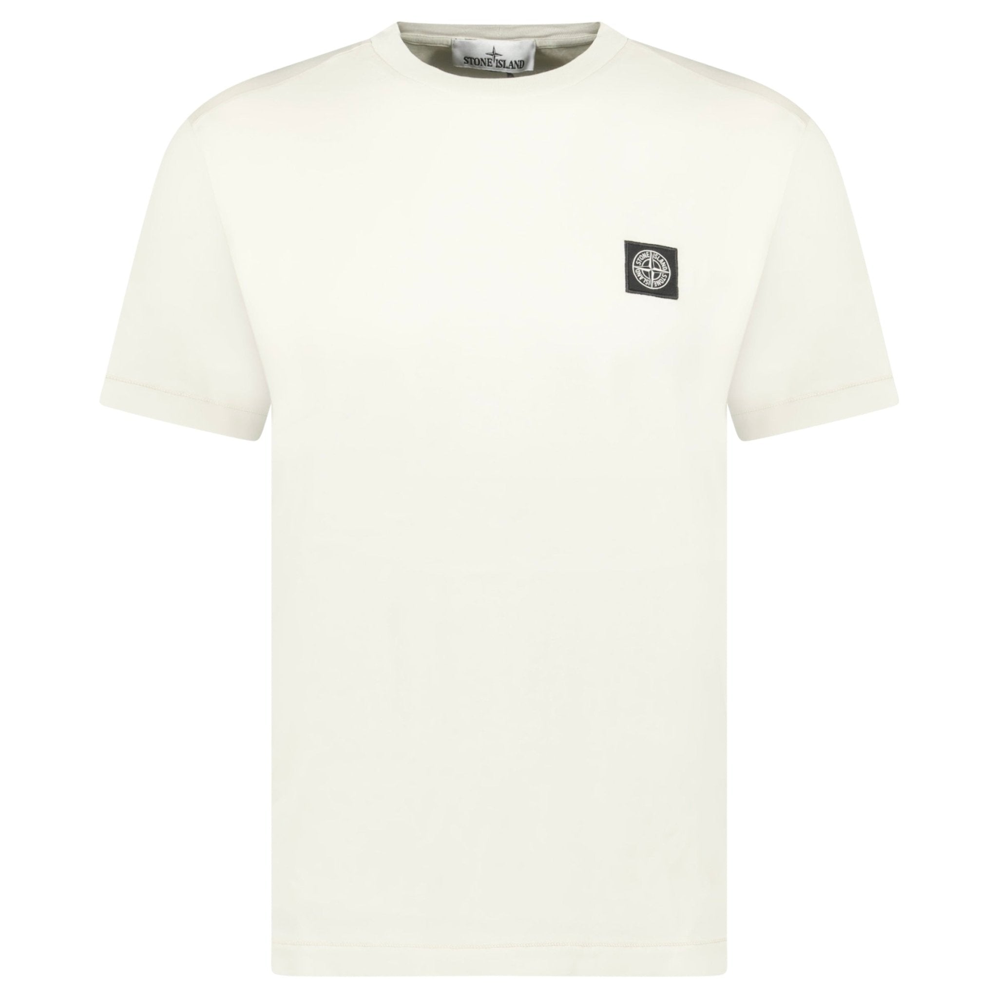 Color variation of Stone Island Compass Logo T-Shirt Ivory