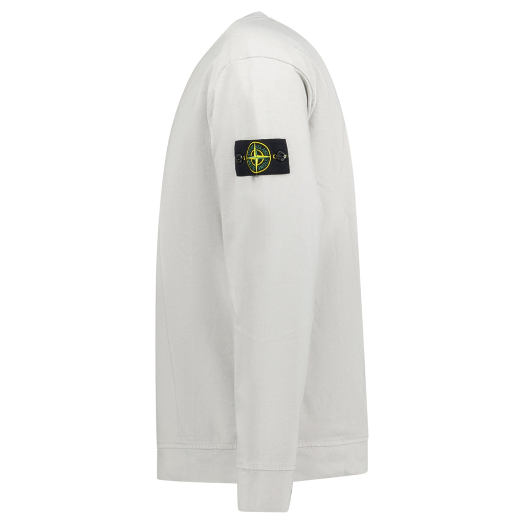 Stone Island Cotton Light Sweatshirt Grey - chancefashionco