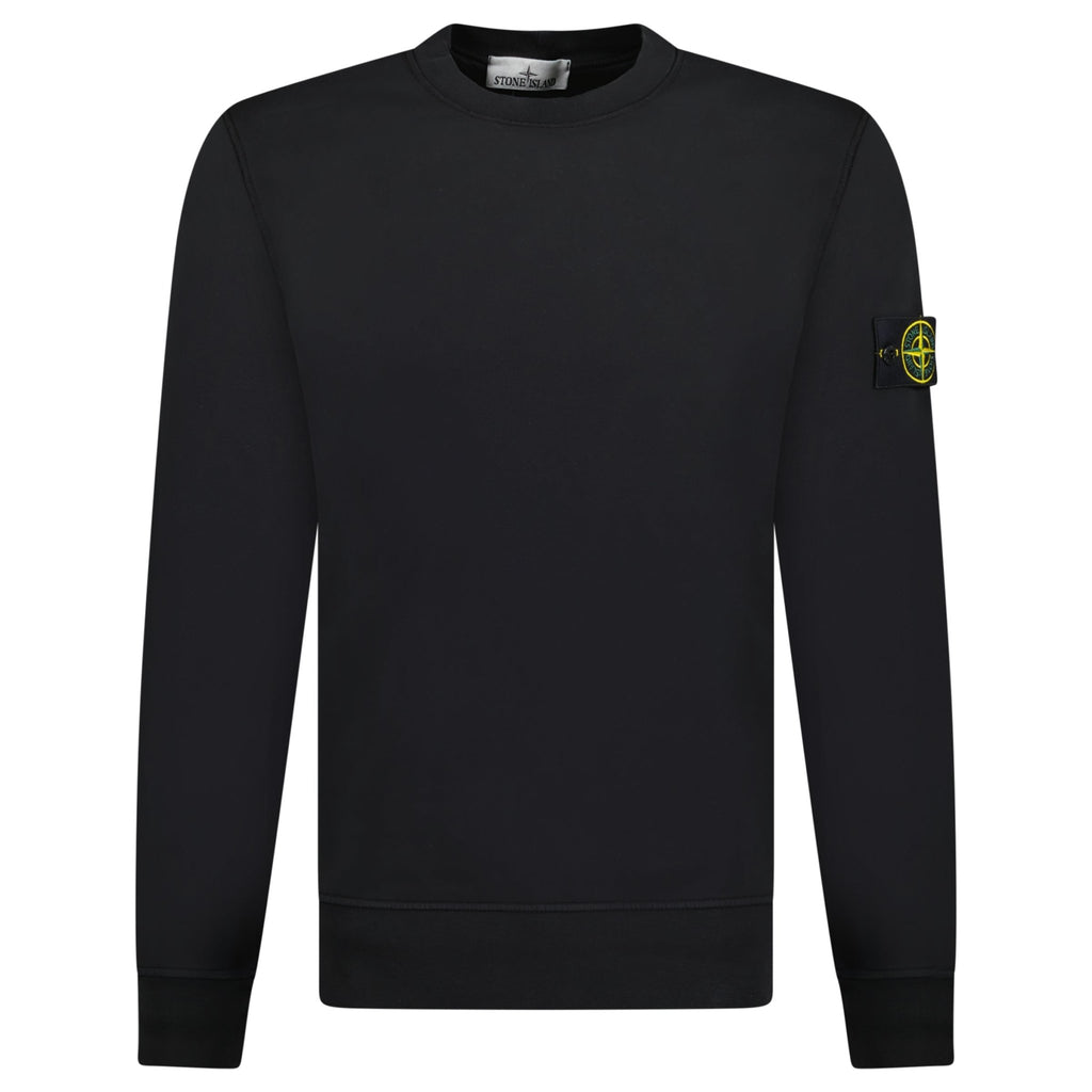 Stone Island Cotton Sweatshirt Black - chancefashionco