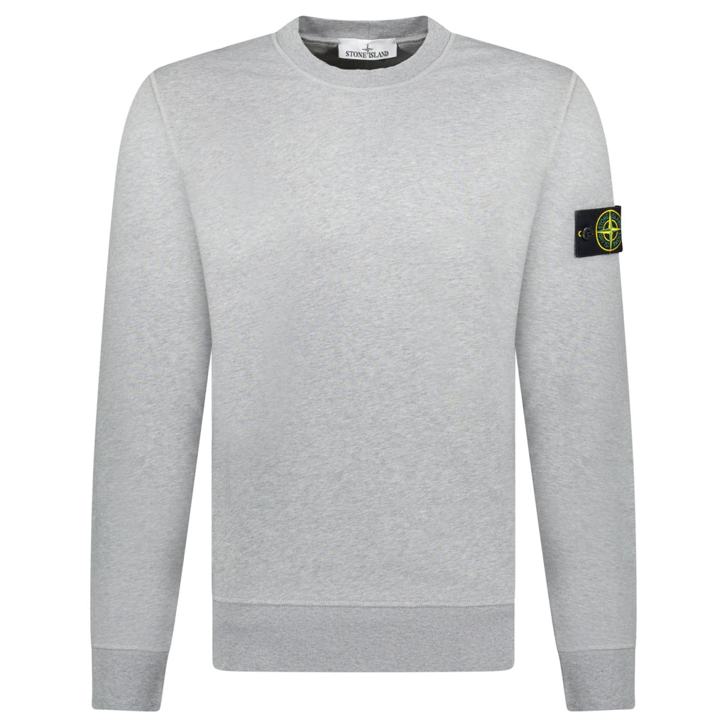 Stone Island Cotton Sweatshirt Grey - chancefashionco