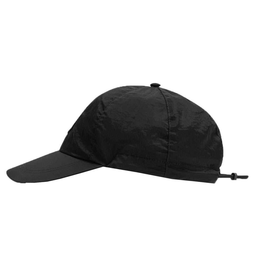 Stone Island Logo Nylon Hat Black - chancefashionco