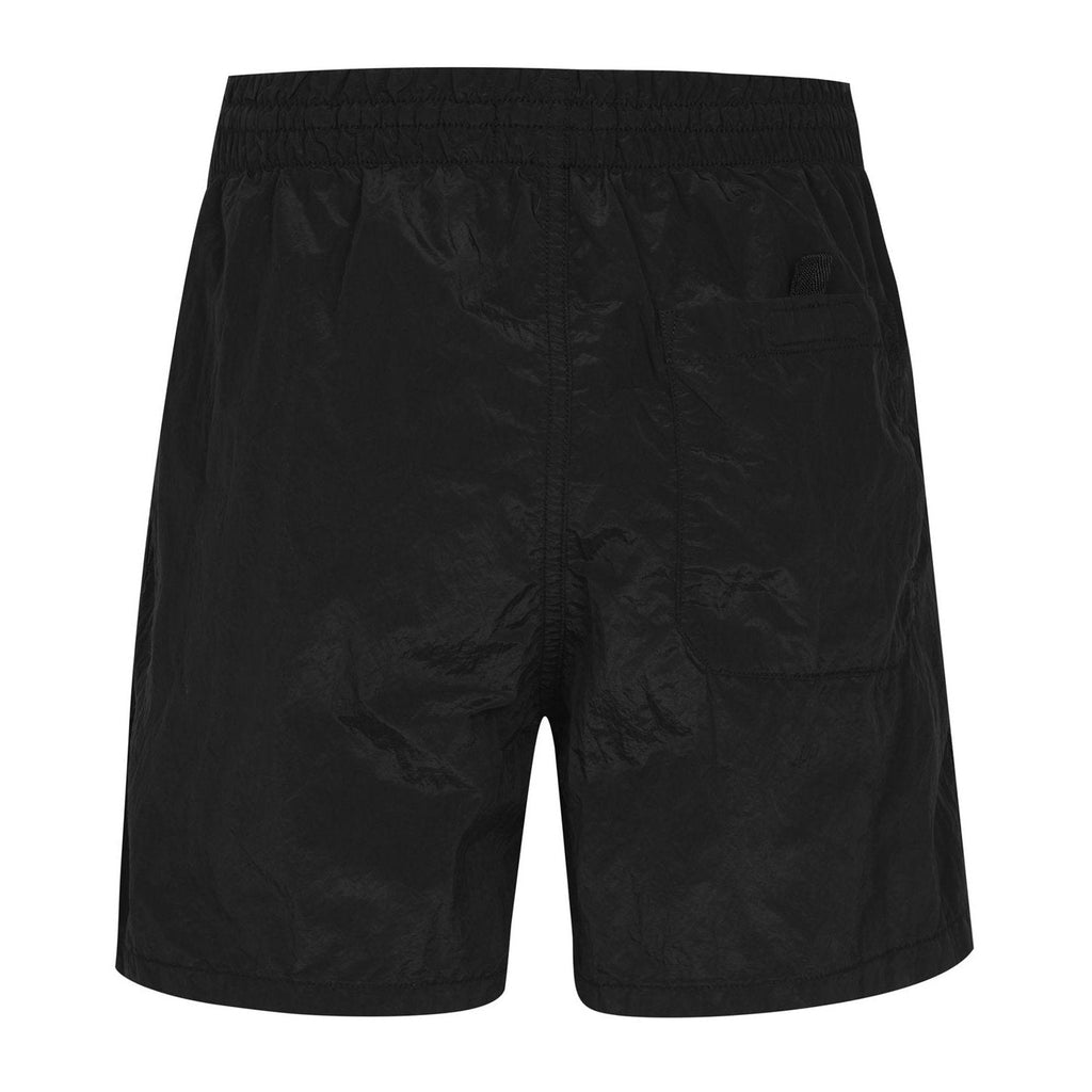 Stone Island Nylon Metal Swim Shorts Black - chancefashionco