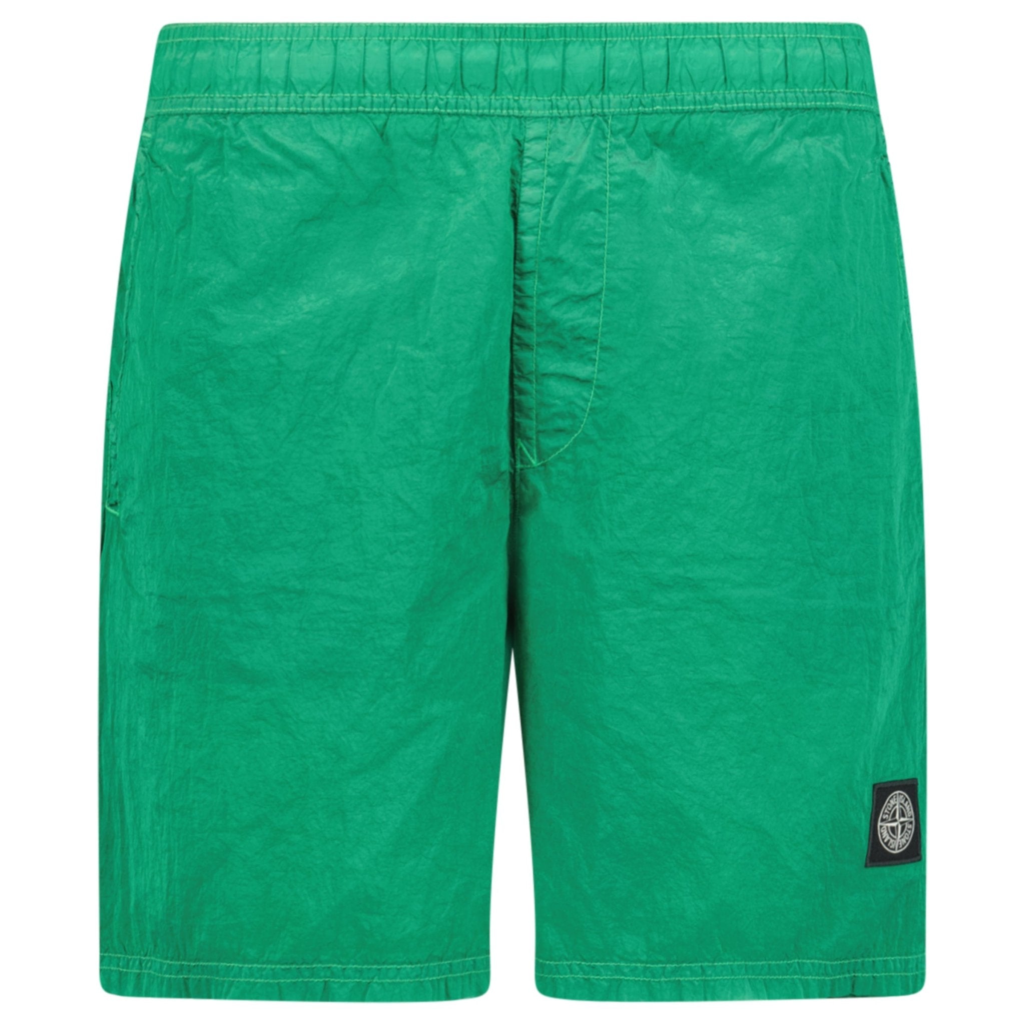 Stone Island Nylon Metal Swim Shorts Green | chancefashionco