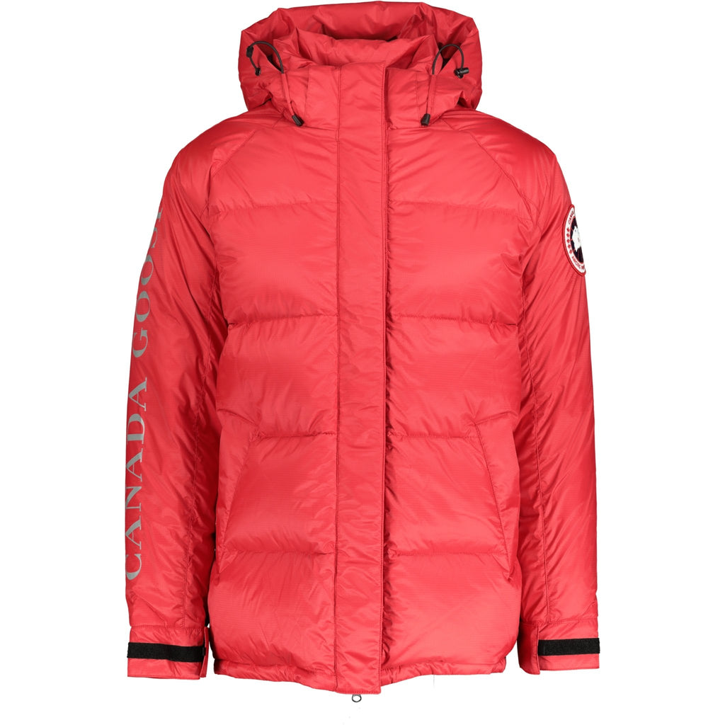 Approach Puffer Jacket Red - chancefashionco