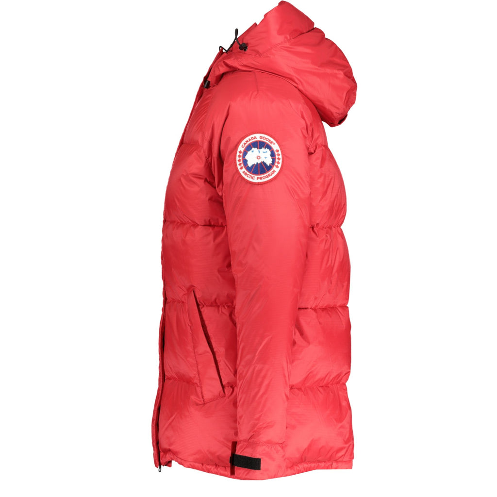 Approach Puffer Jacket Red - chancefashionco