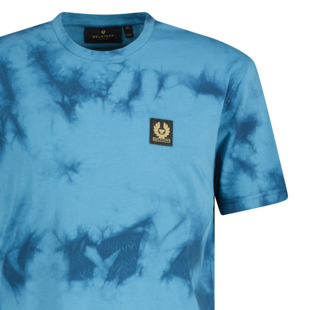 Belstaff Patch Logo Tie Dye T-Shirt - chancefashionco