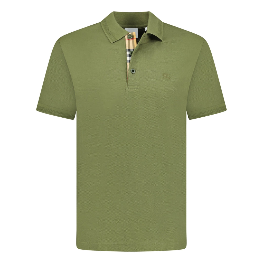 Burberry 'Eddie' Check Polo Khaki - chancefashionco