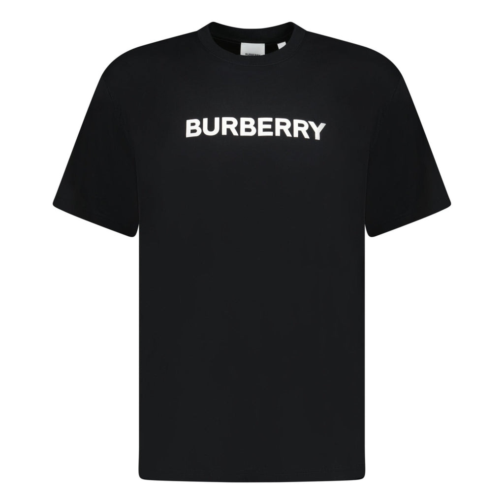 Burberry 'Harriston' Logo Print T-Shirt Black - chancefashionco