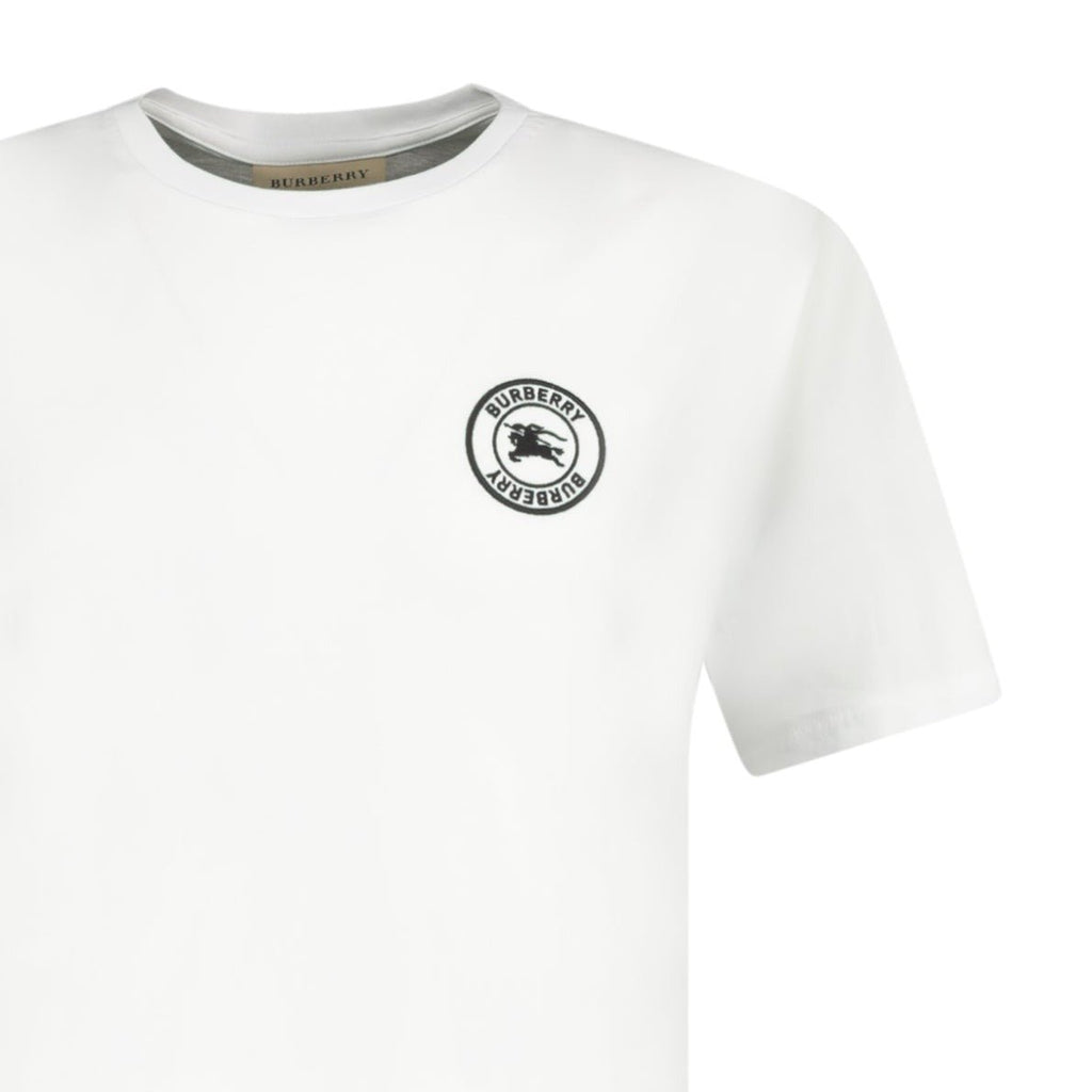 Burberry Logo Print T-Shirt White - chancefashionco