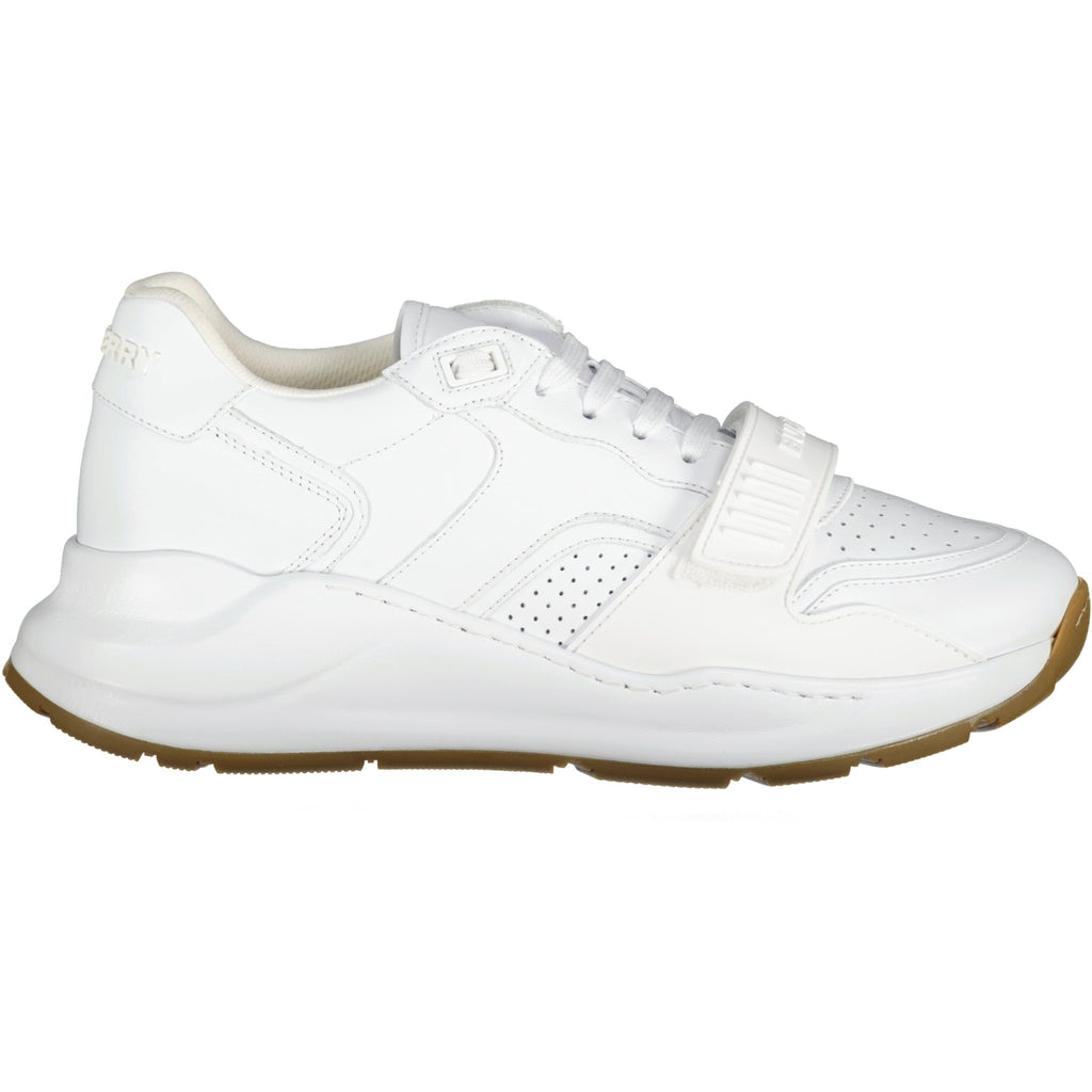 Burberry Ramsey Sneakers All White - chancefashionco