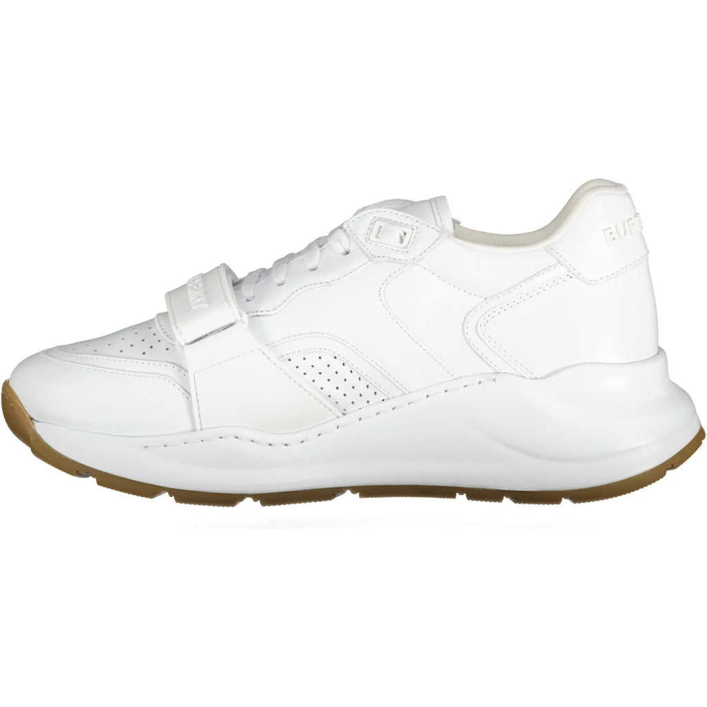 Burberry Ramsey Sneakers All White - chancefashionco