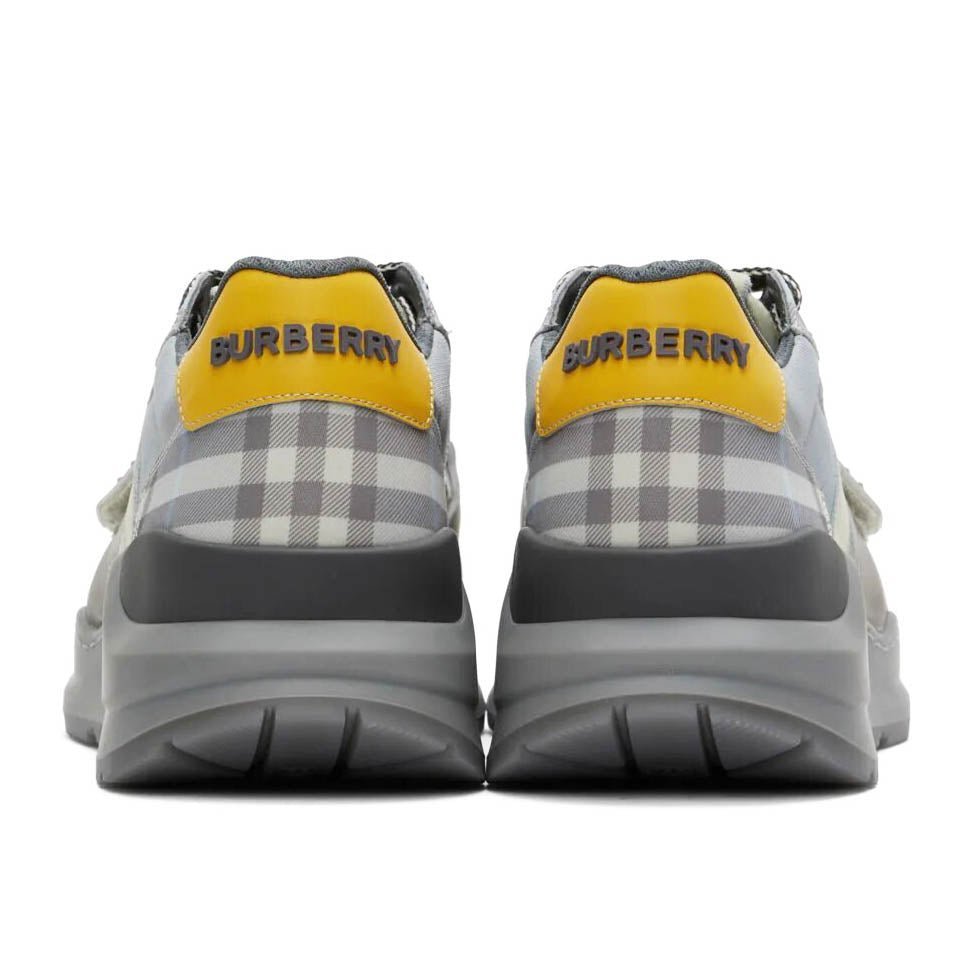 Burberry Ramsey Trainers Grey - chancefashionco