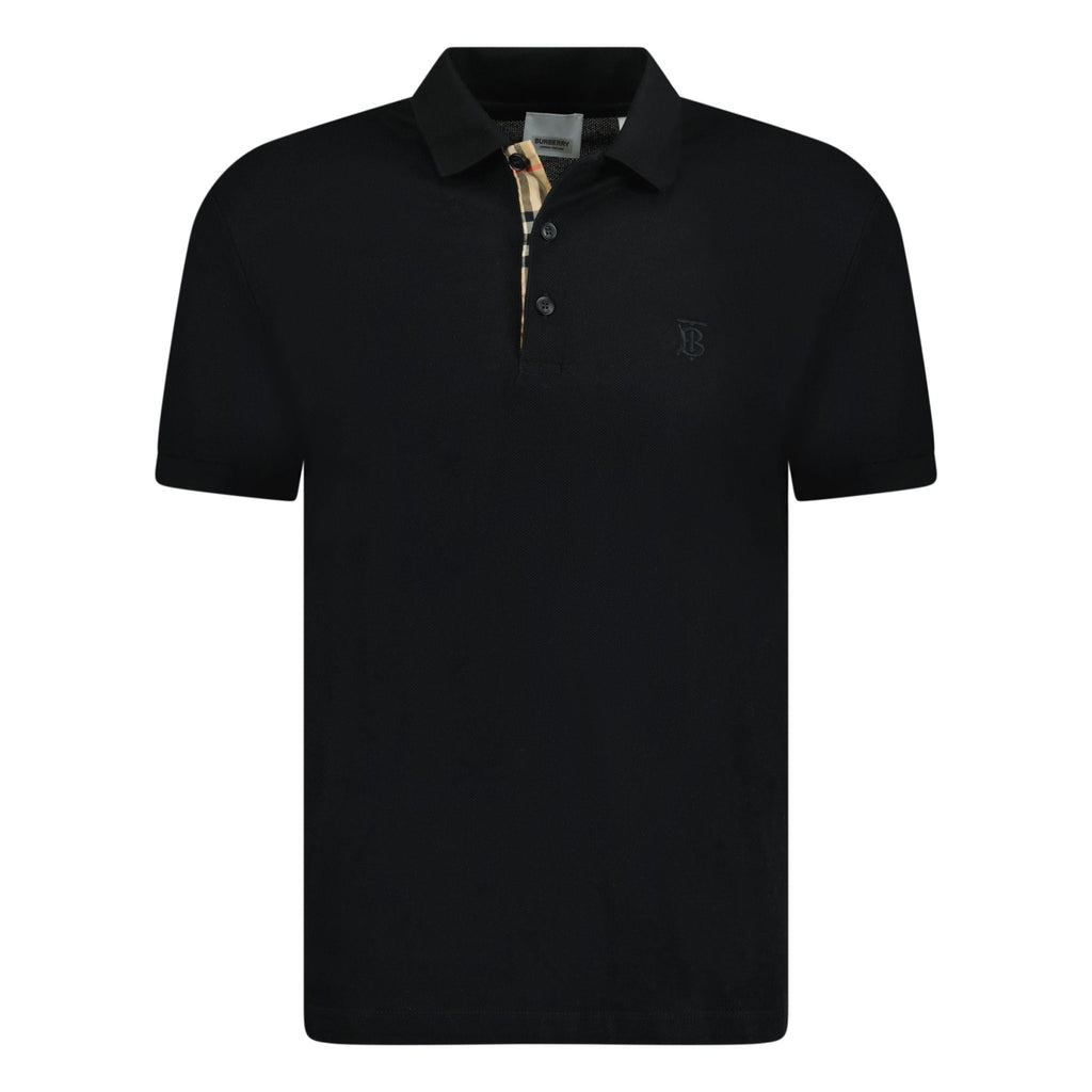 Burberry TB Check Polo Black - chancefashionco