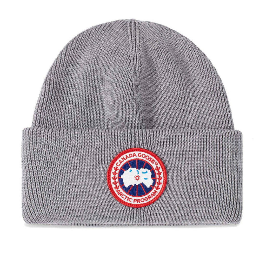 Canada Goose Artic Disc Thermal Toque Beanie Grey - chancefashionco