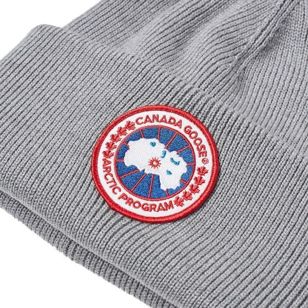 Canada Goose Artic Disc Thermal Toque Beanie Grey - chancefashionco