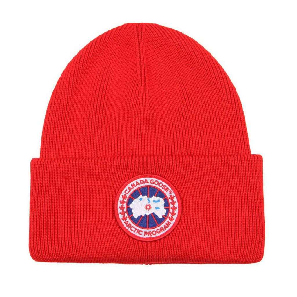 Canada Goose Artic Disc Thermal Toque Beanie Red - chancefashionco